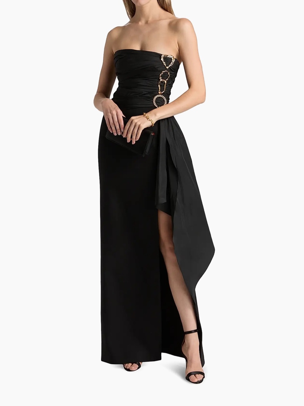 Cinq à Sept

Baltra Hardware-Accented Strapless Gown